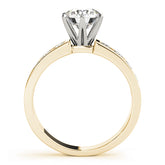 Engagement Rings Single Row Channel Set - TN50520-E